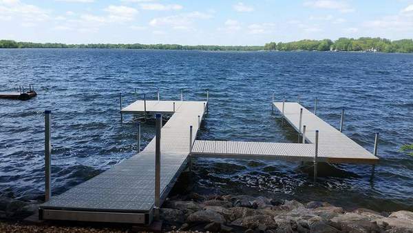 Dock with Titan decking